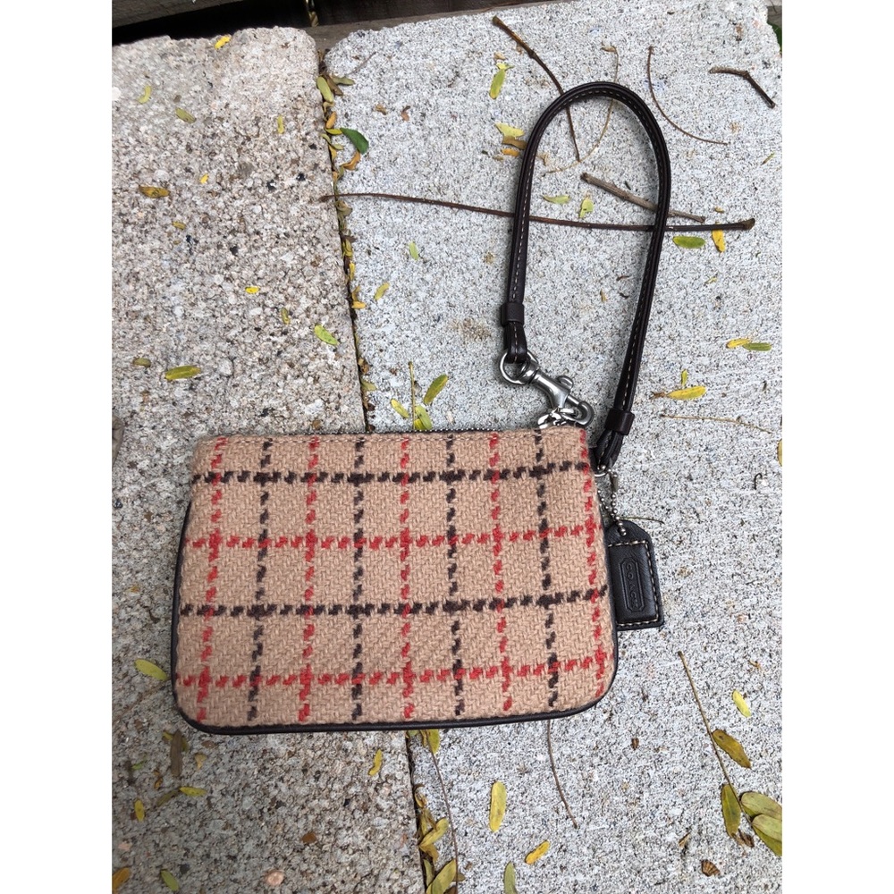 Coach winter wristlet